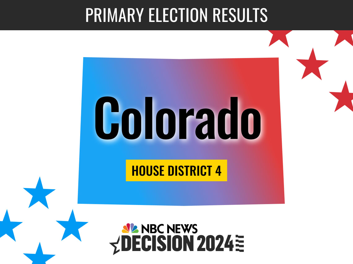 Colorado 4th Congressional District Primary Election Results 2024 The